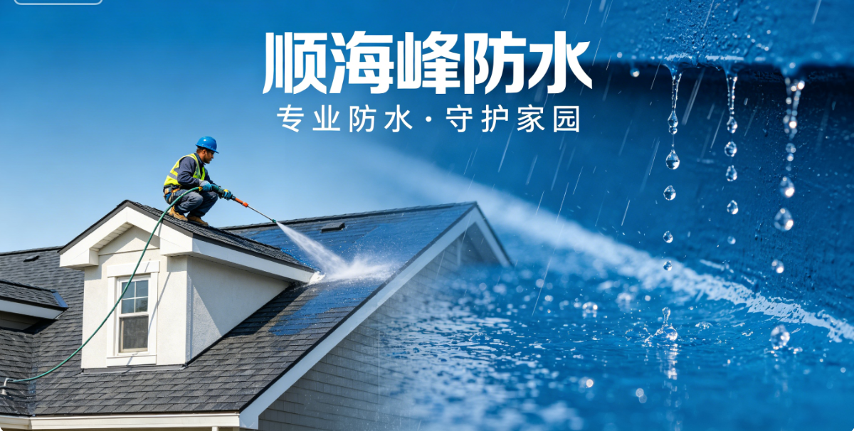 昆明外墙渗漏，顺海峰科技防水外墙防水解决方案